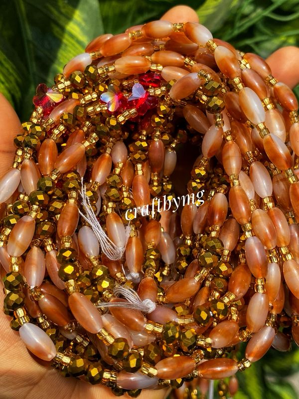 KELLY Waistbeads - Gold- Luxe