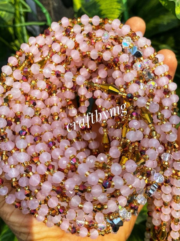 ROCHELLE Waistbeads - Pink-