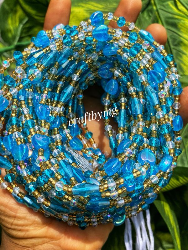 NADINE Waistbeads -Turquoise-