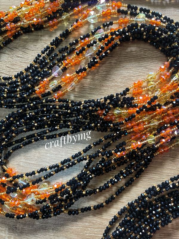 ADAORA Waistbeads -Black- Luxe