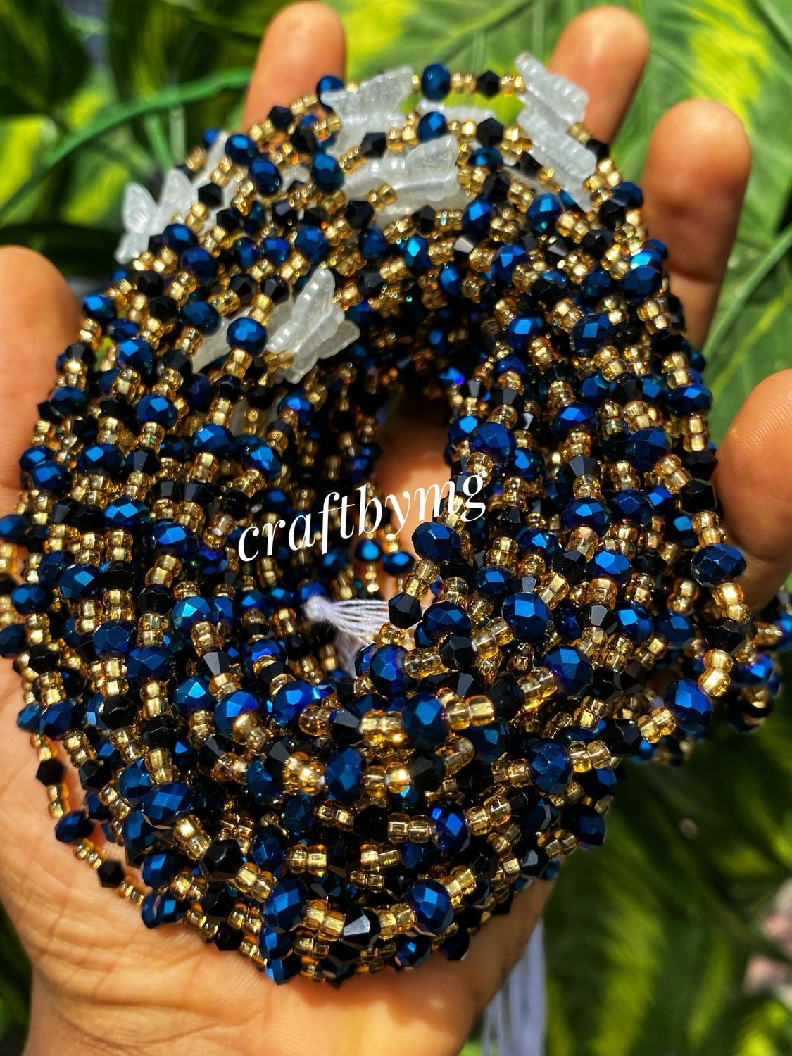 PETRA Waistbeads - Blue-