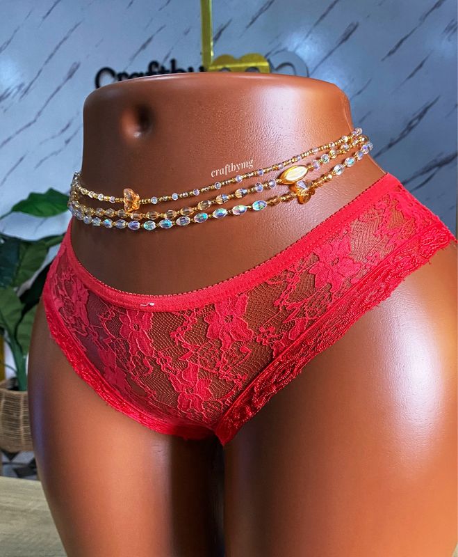 ANU Waistbeads SET (3 Strands As Seen In Pic)