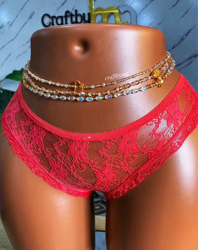 ANU Waistbeads SET (3 Strands As Seen In Pic)