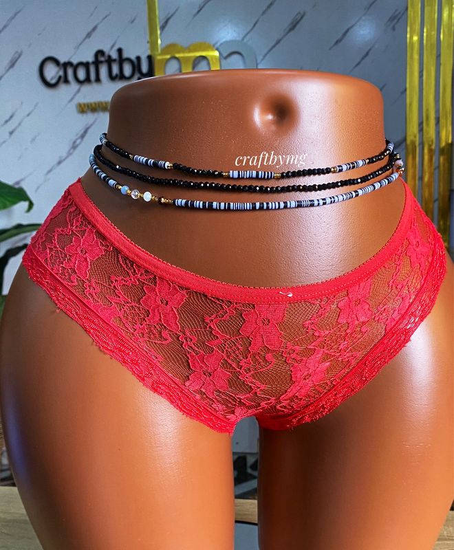 AKU Waistbeads Set (3 Strands As Seen In Pic)