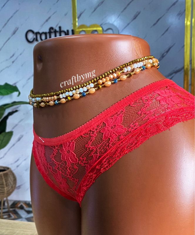 MANDY Waistbeads Set (3 Strands As Seen In Pic)