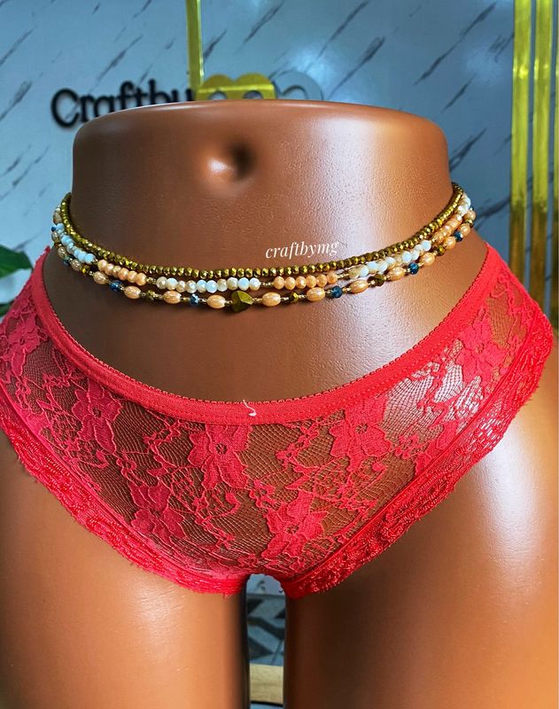 MANDY Waistbeads Set (3 Strands As Seen In Pic)
