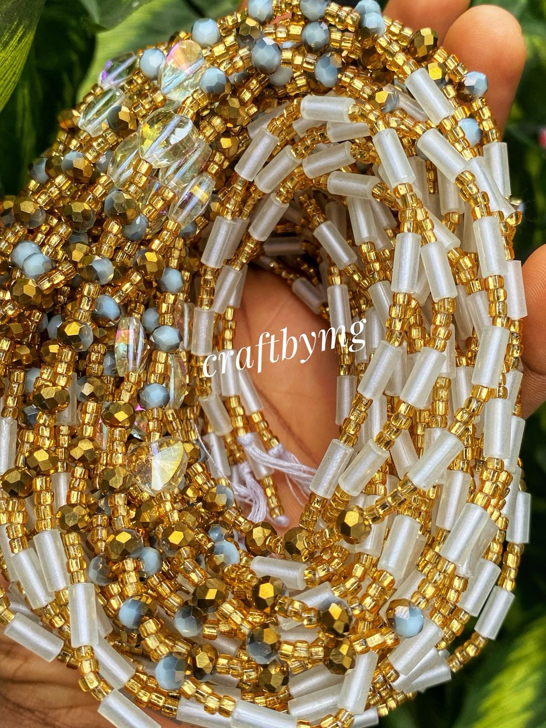 ARIKE Waistbeads -Gold- Glow In The Dark