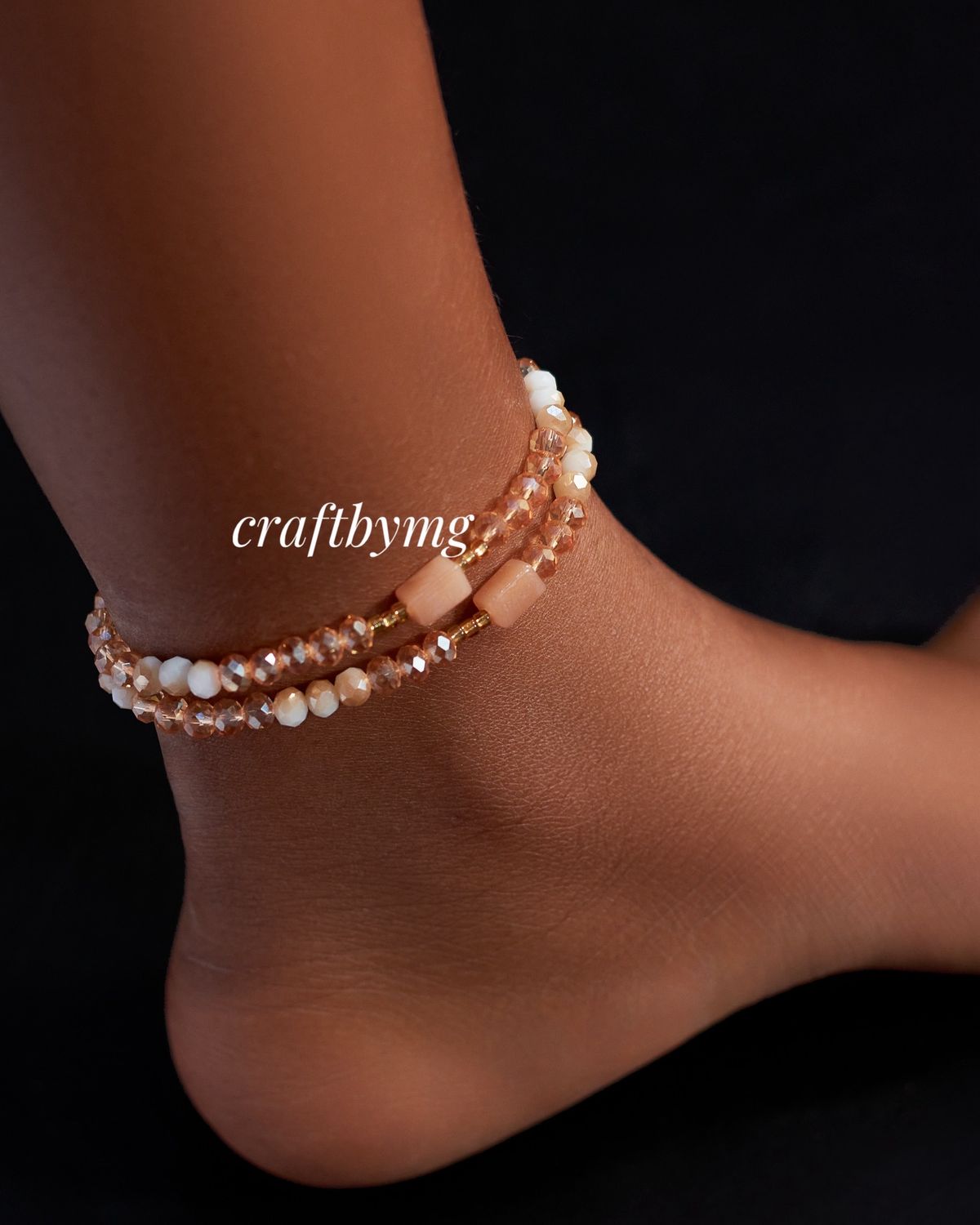 ANNA Anklet -Caramel-
