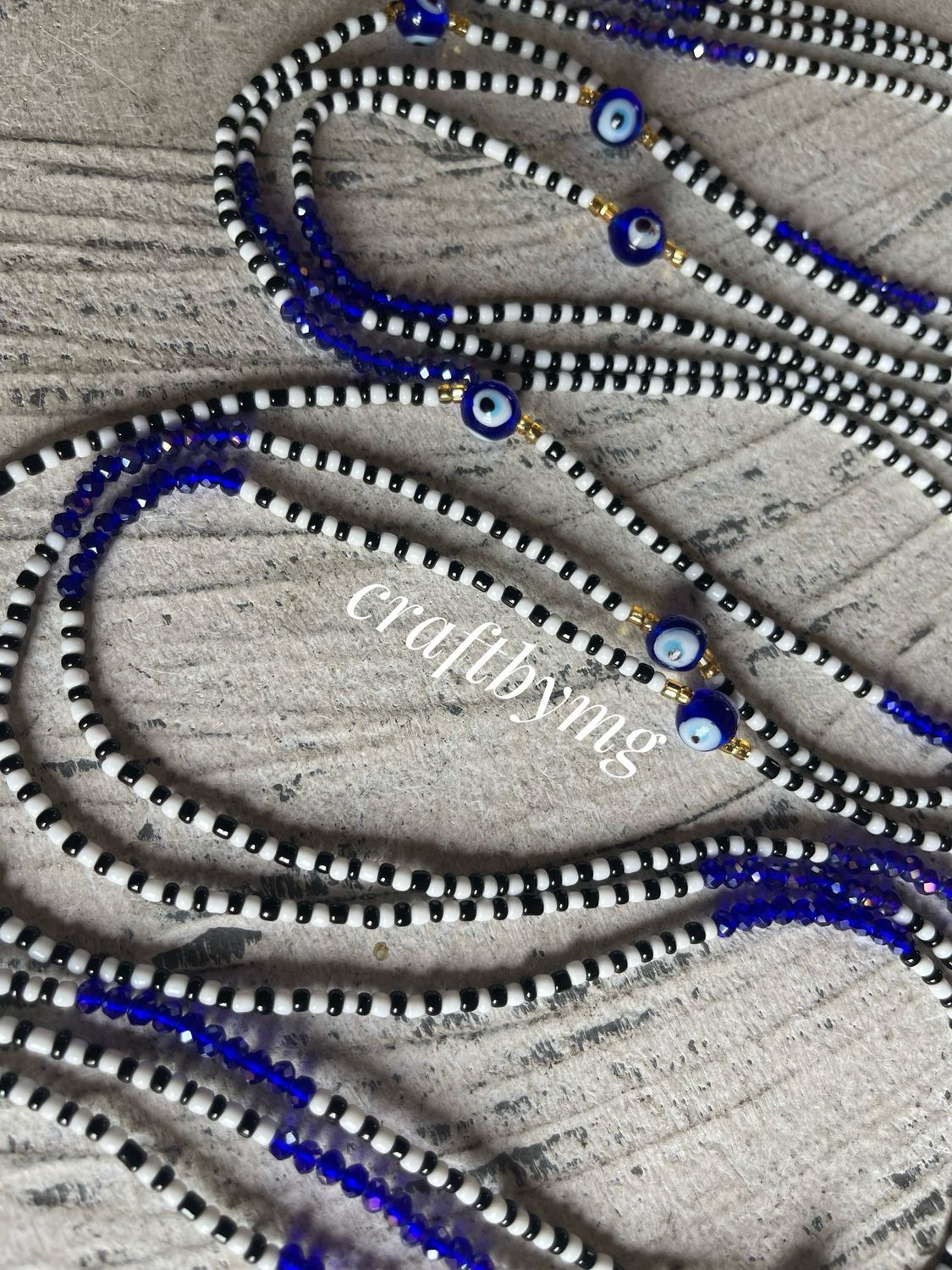 MILLY Waistbeads -Blue-