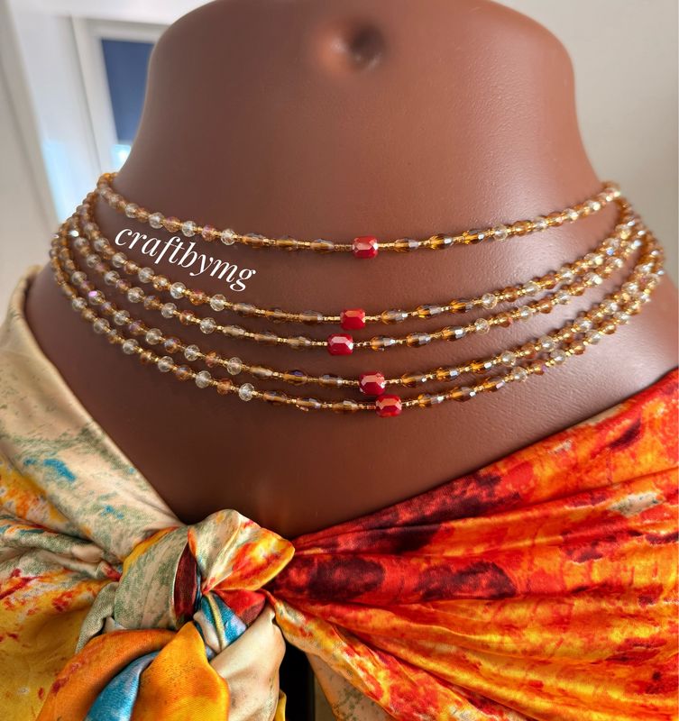 STACEY Waistbeads -Gold- Luxe
