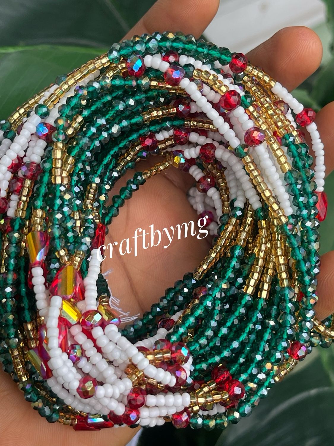 YASMINE Waistbeads -Green-