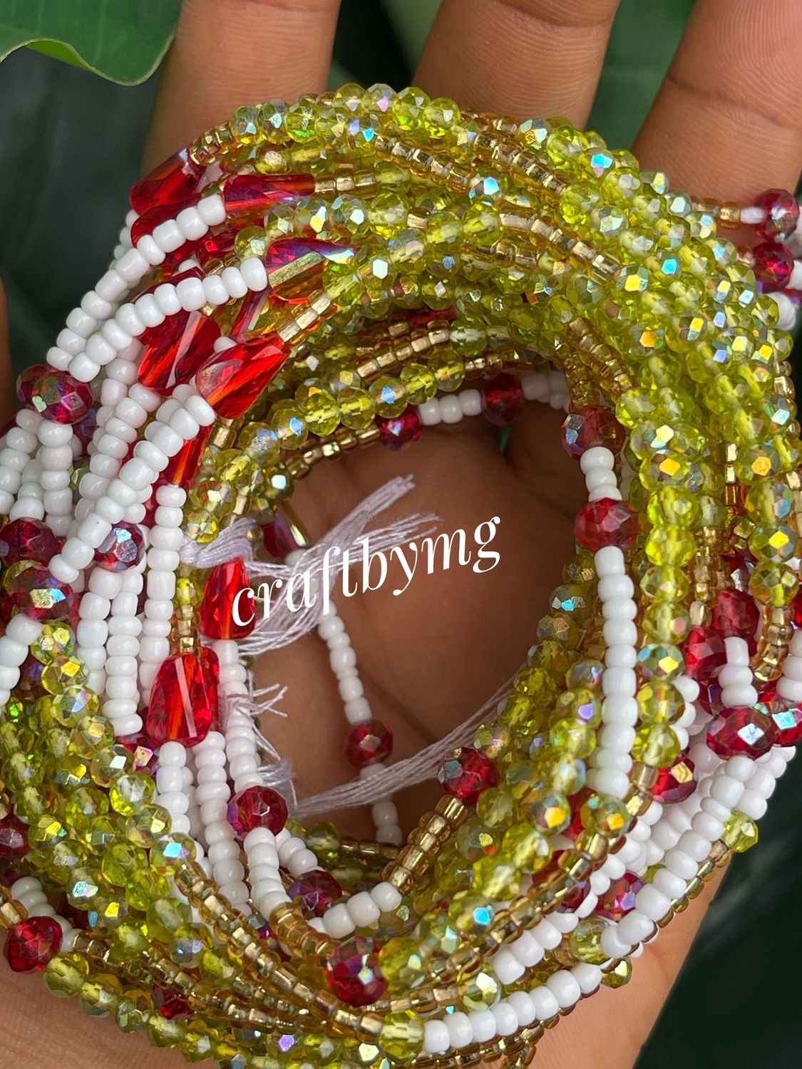 YASMINE Waistbeads - Lemon