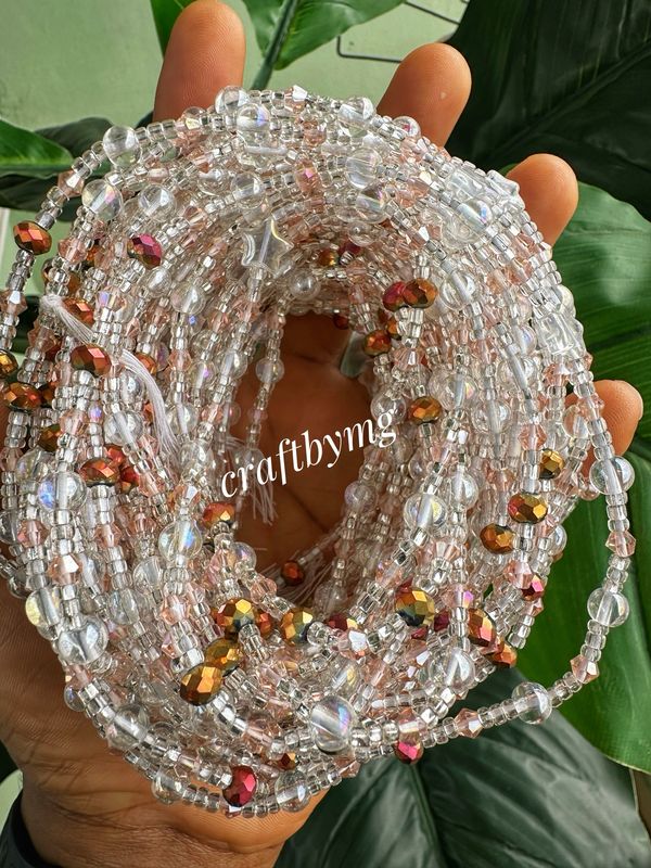 LYNETTE Waistbeads -White-
