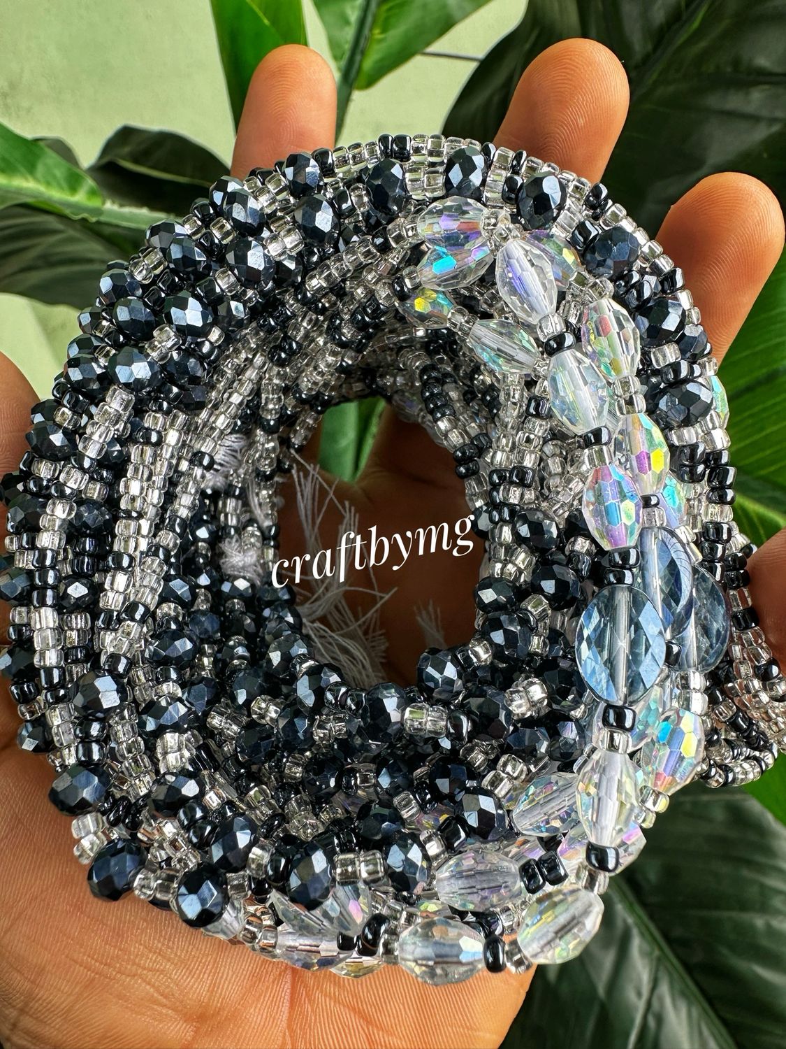 LARISSA Waistbeads -Grey