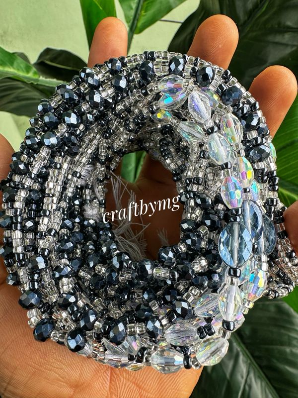 LARISSA Waistbeads -Grey