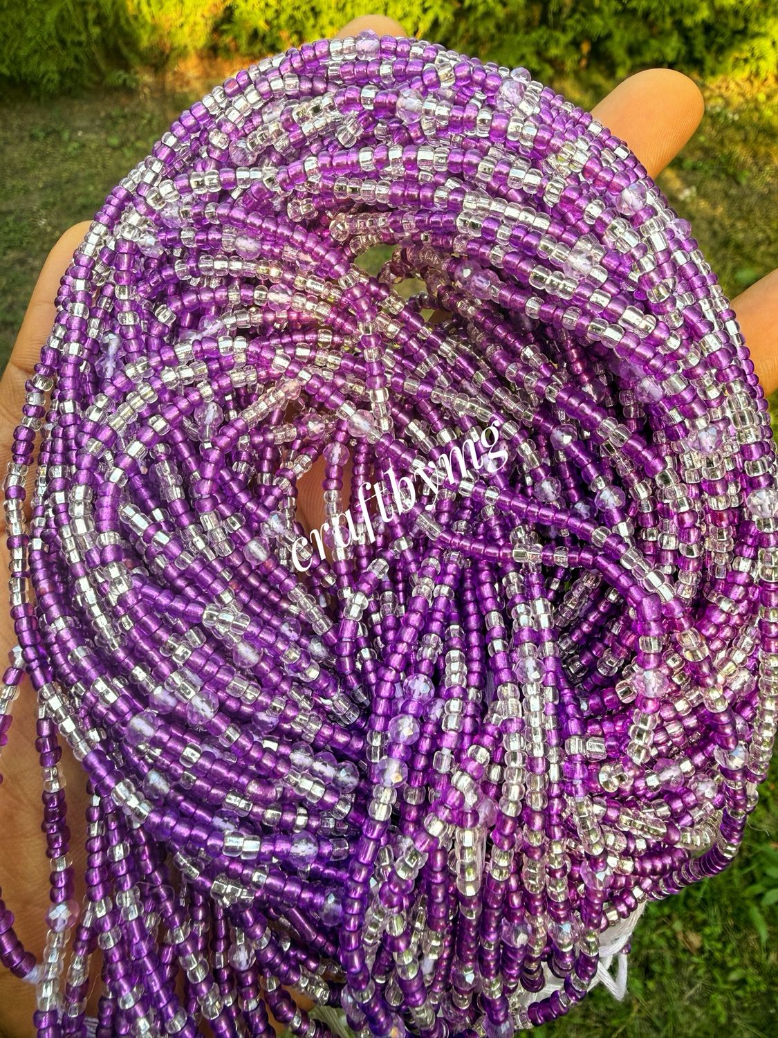 VALERIE Waistbeads -Purple