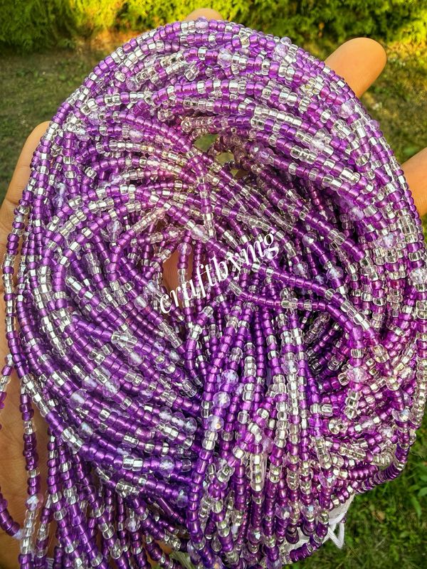 VALERIE Waistbeads -Purple