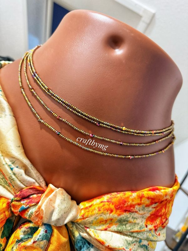 AFIA Waistbeads - Gold-