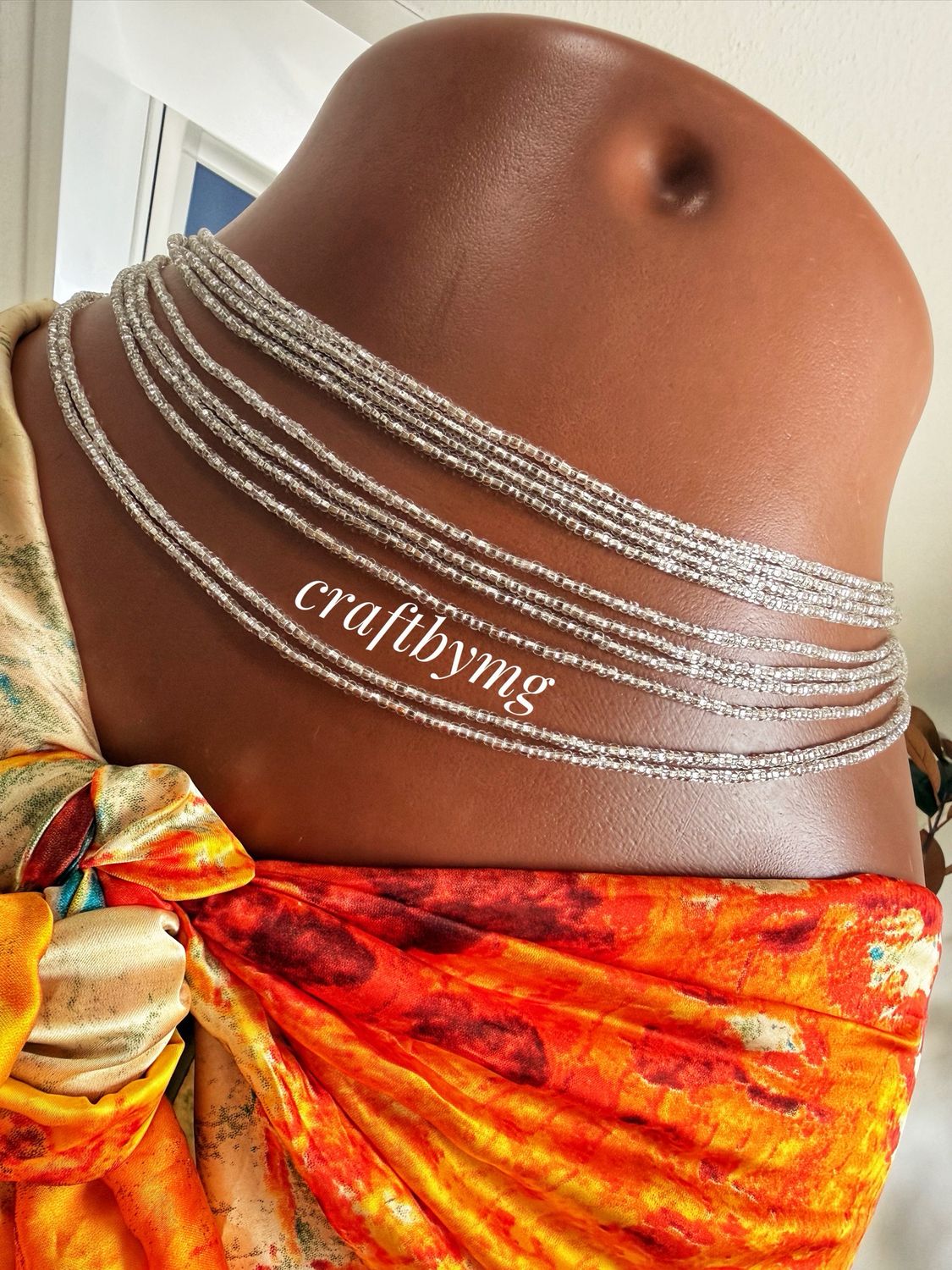 CZECH SILVER Waistbeads