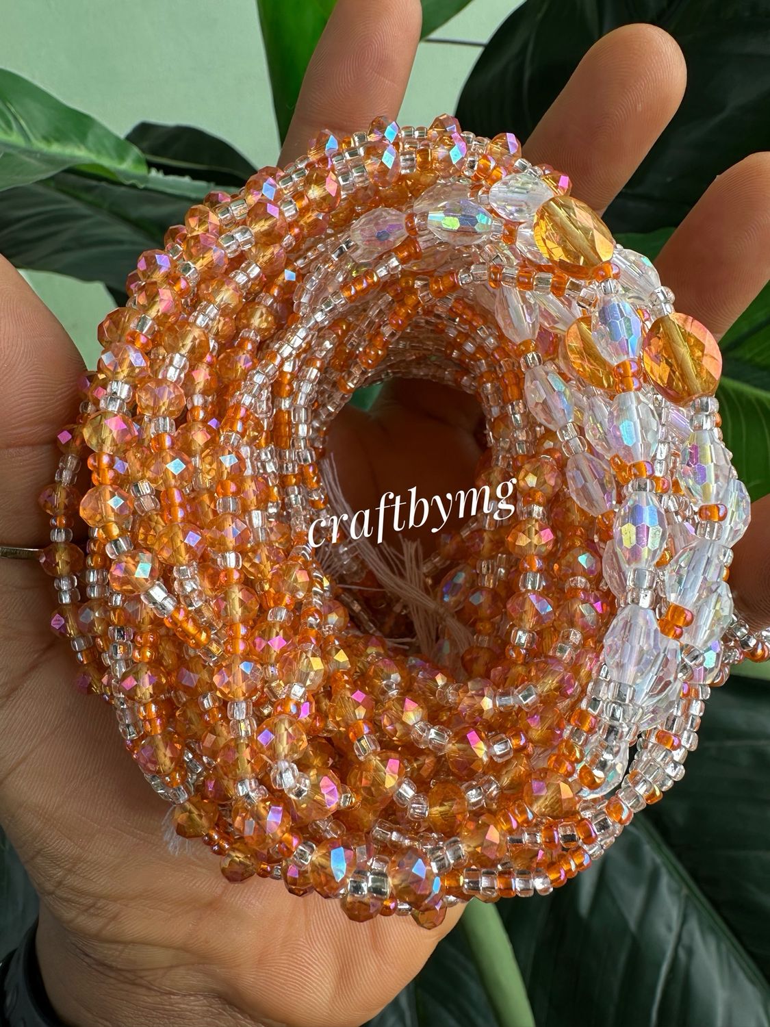 LARISSA Waistbeads -Orange