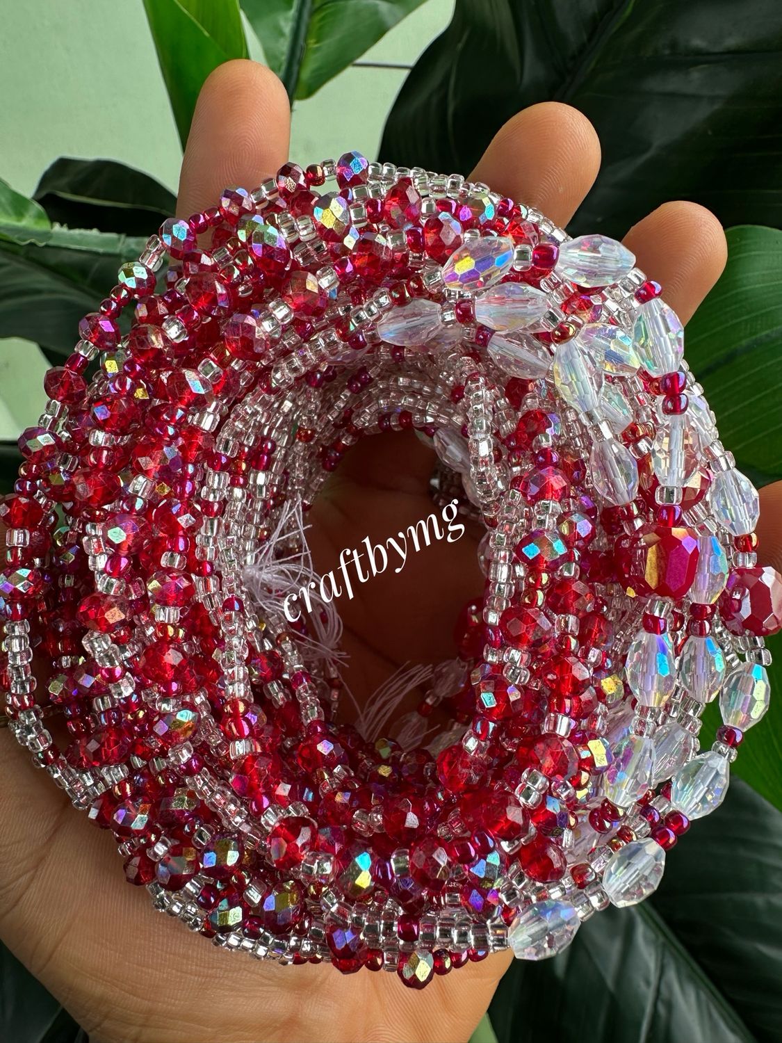 LARISSA Waistbeads - Red