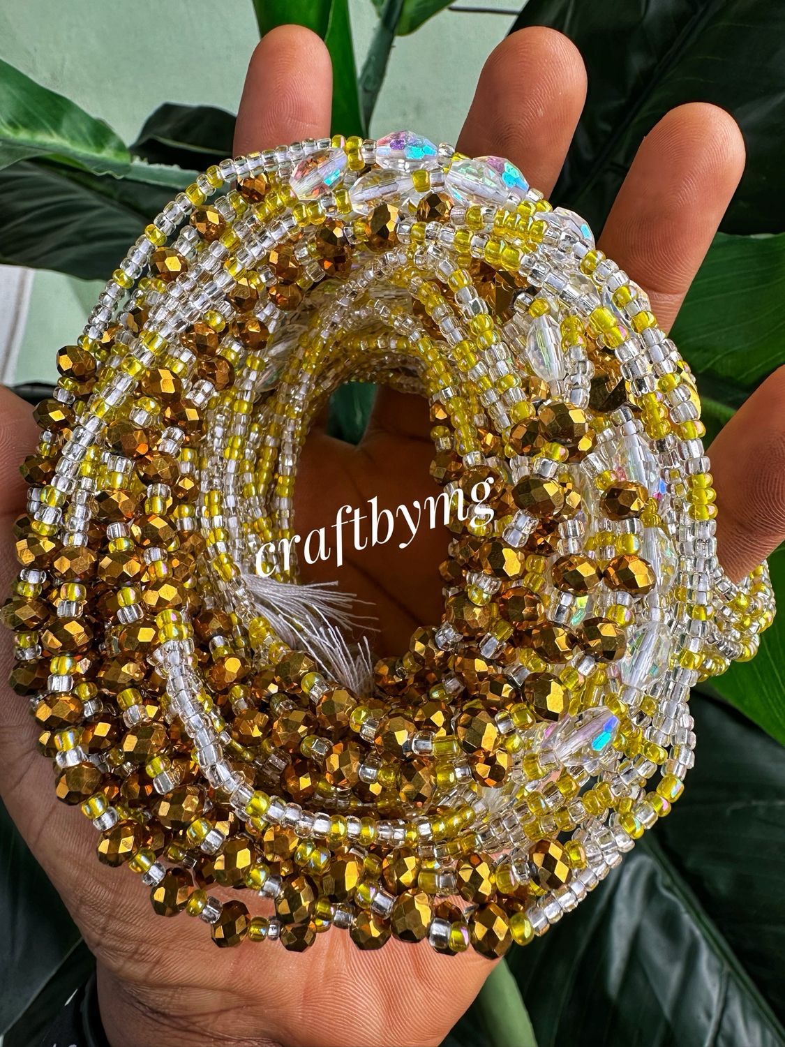 LARISSA Waistbeads - Yellow