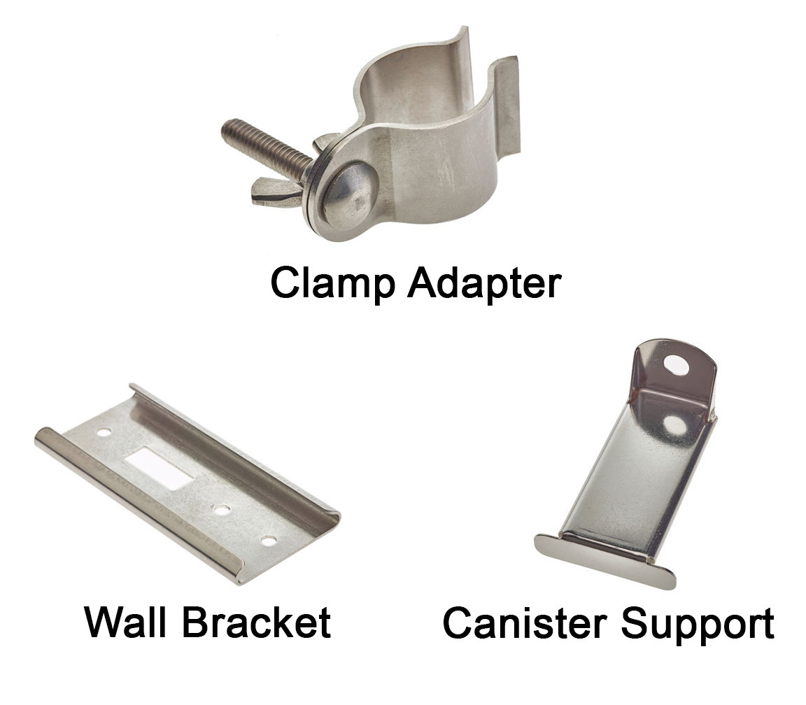 Canister Brackets