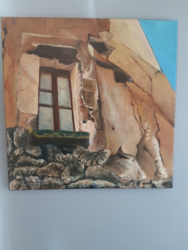QUADRO SCORCIO FINESTRA - BARI VECCHIA