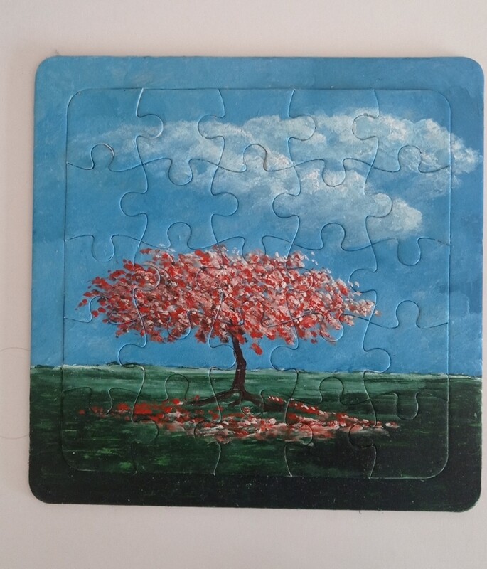 Quadro Puzzle albero della vita