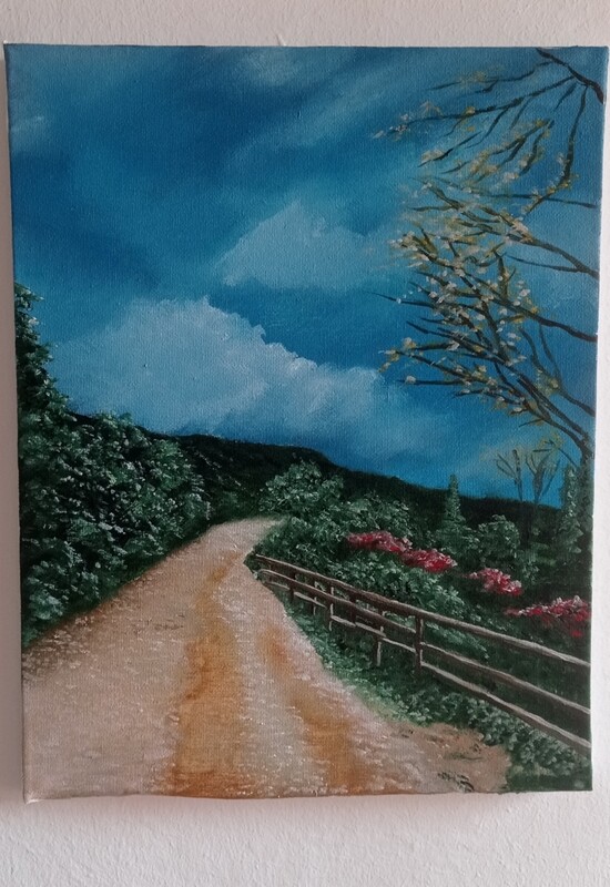 QUADRO PAESAGGIO TOSCANO