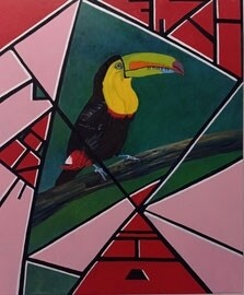Stampa quadro Tucano