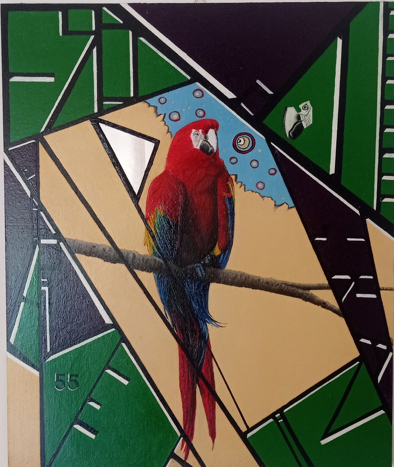Quadro Possibilista a specchio 
