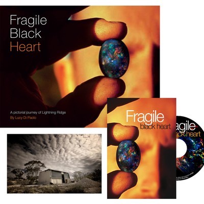 Fragile Black Heart Book and DVD Combo