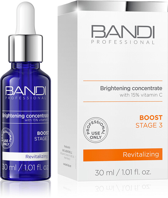 Brightening concentrate with 15% vitamin C