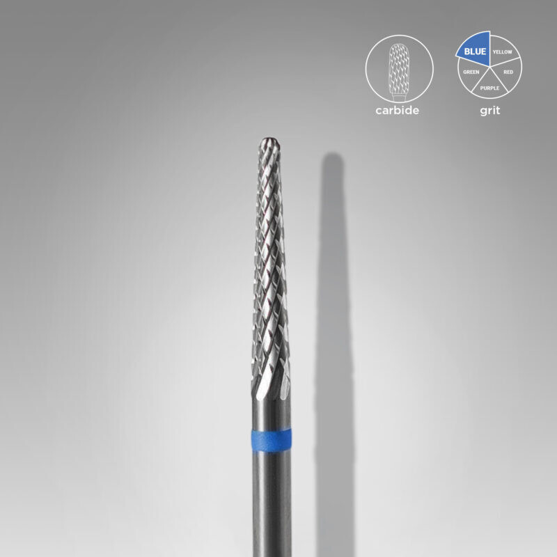 Karbidni nastavak za električnu turpiju “šišarka”  plavi 2.3mm/14mm