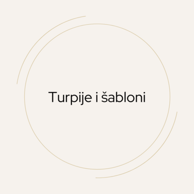Turpije i šabloni