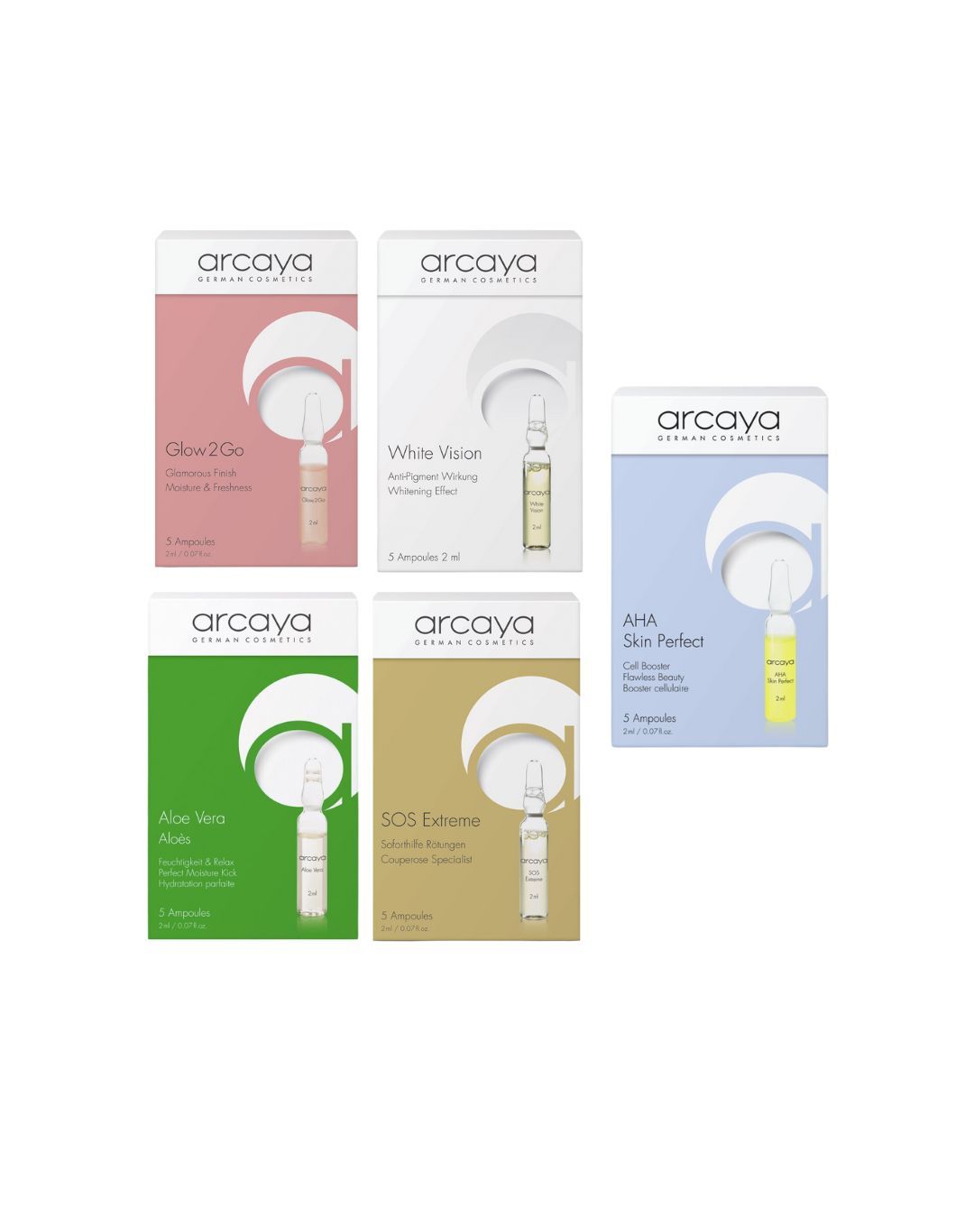 SET Sterilnih ampula za tretmane lica 25x5ml