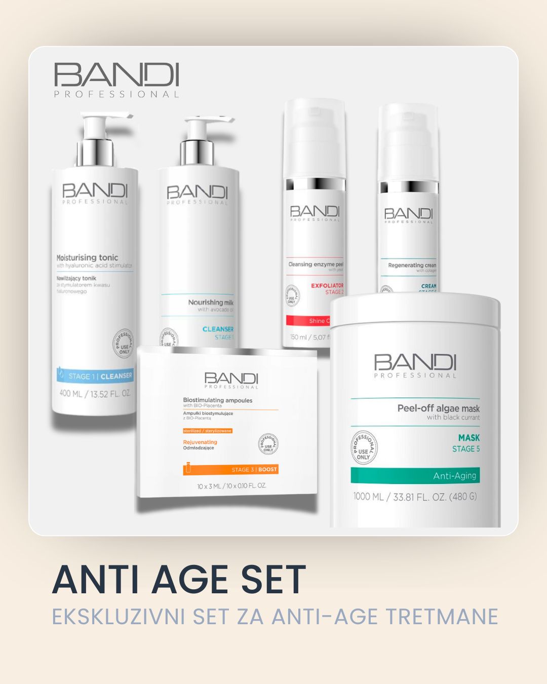 Bandi Professional ANTI-AGE SET