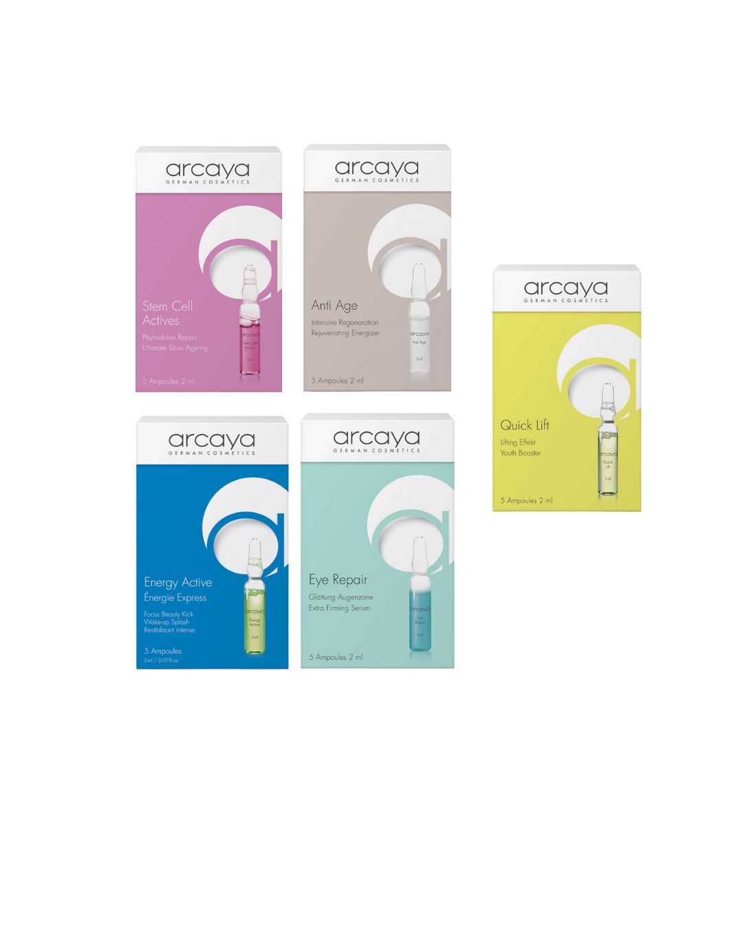 SET Sterilnih ampula za tretmane lica 25x5ml