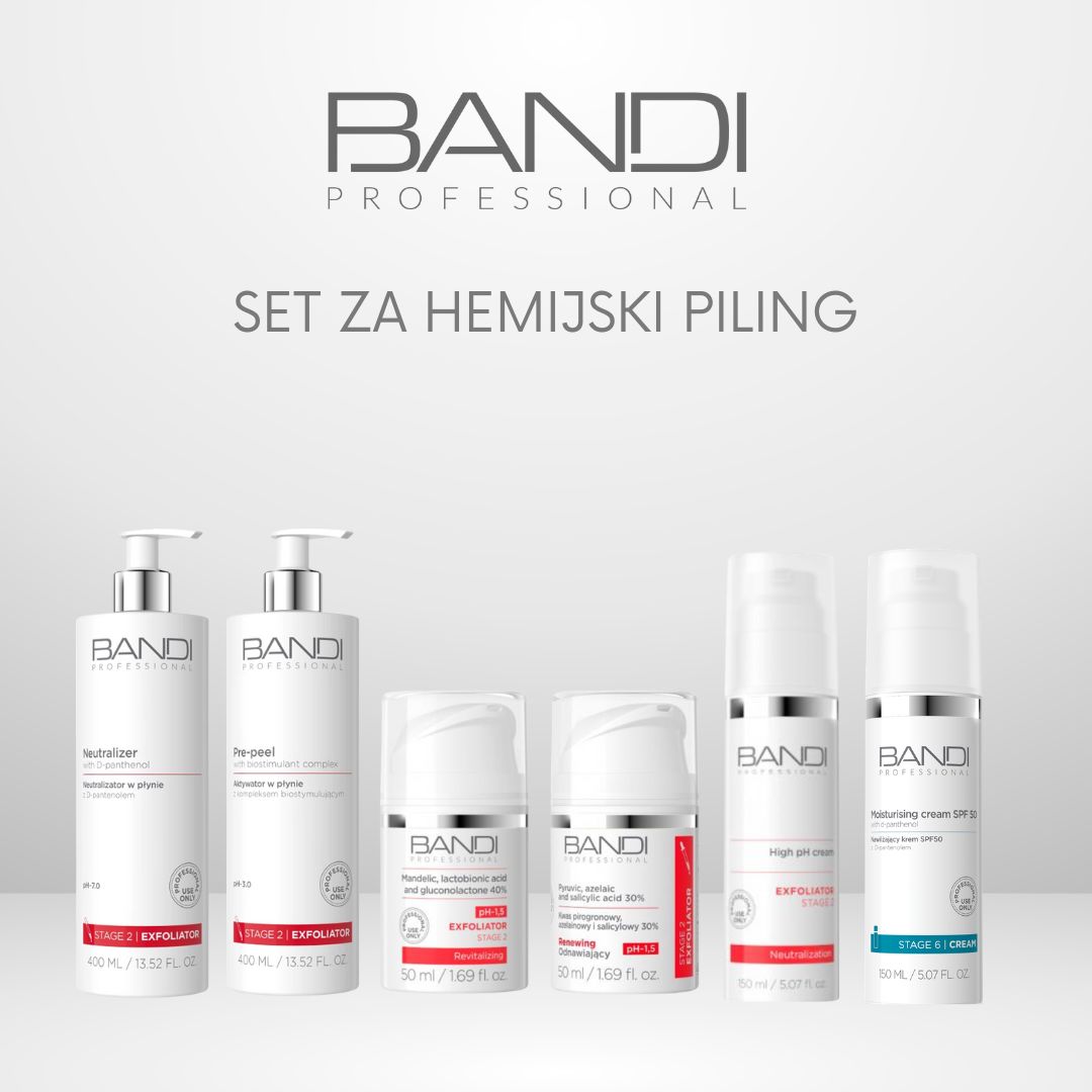 BANDI PROFESSIONAL SET ZA HEMIJSKI PILING