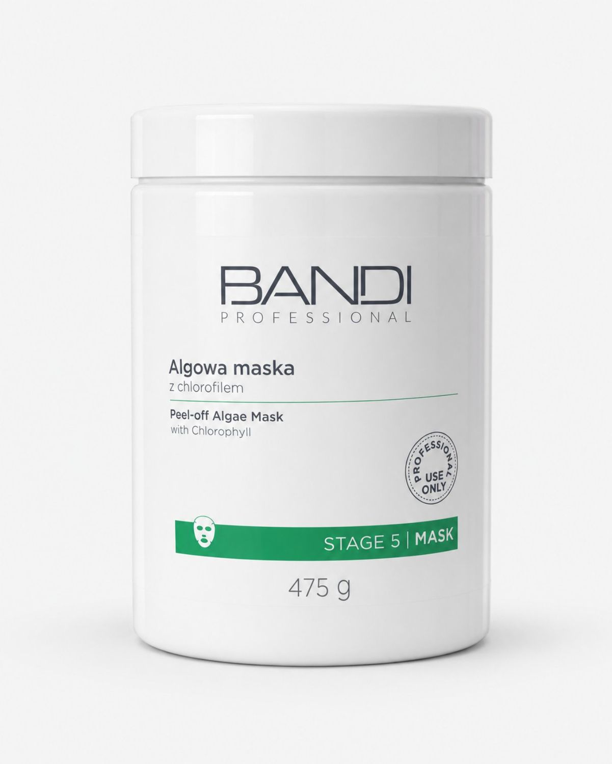 Peel-off alginatna maska sa hlorofilom 1000ml