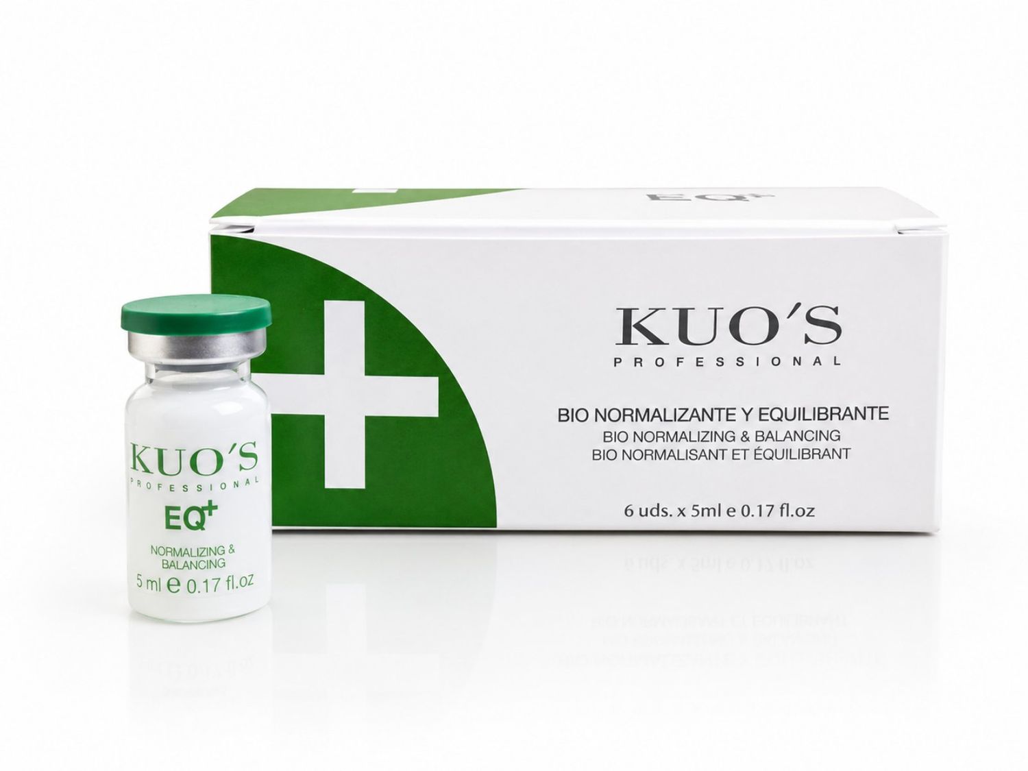 KUO'S Professional EQ+ sterilne ampule za normalizaciju i balansiranje kože 5ml