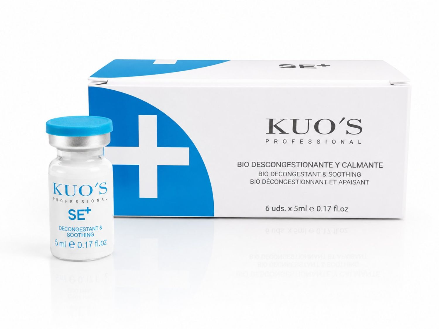 KUO'S Professional SE+ sterilne ampule za umirenje i smanjenje crvenila kože 5ml
