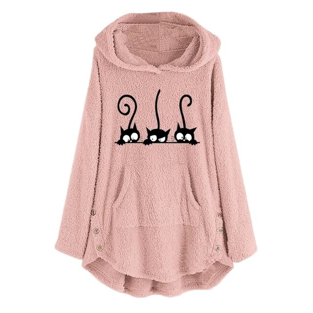 Cat Hoodies for Women and girl