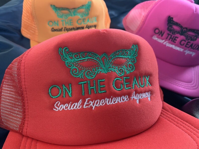3 Embroidered Hats