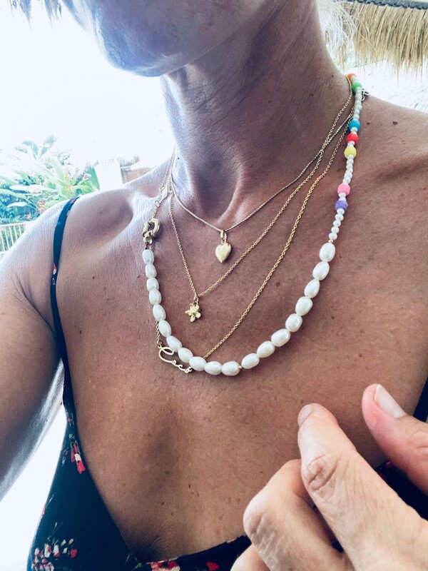 🟢Necklace Lilly Out of the Water🔴