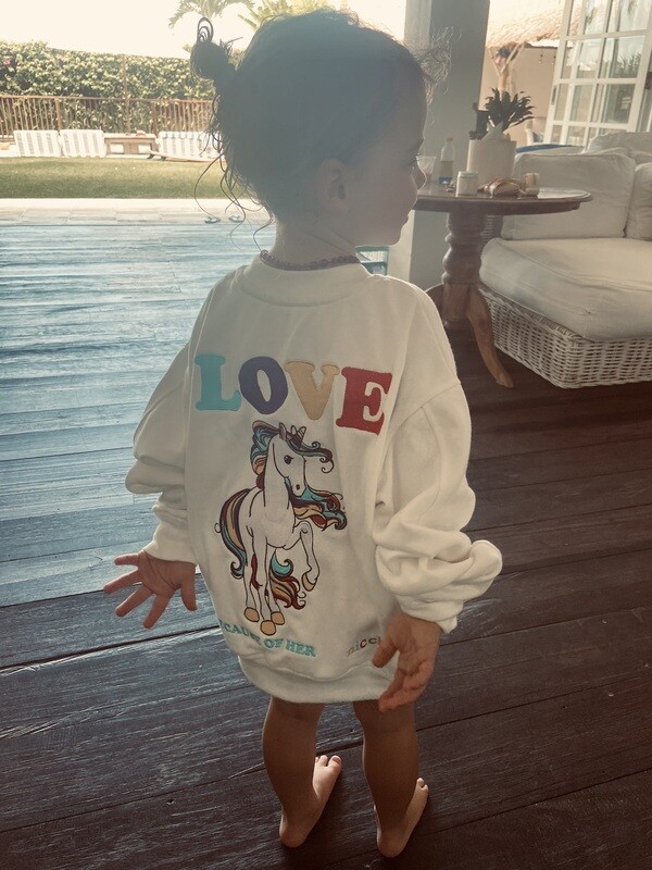 Because of Her Sweater Unicorn *Girl*