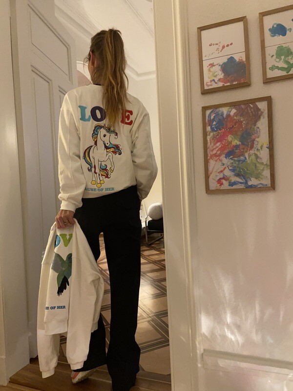 Because of Her Sweater Unicorn