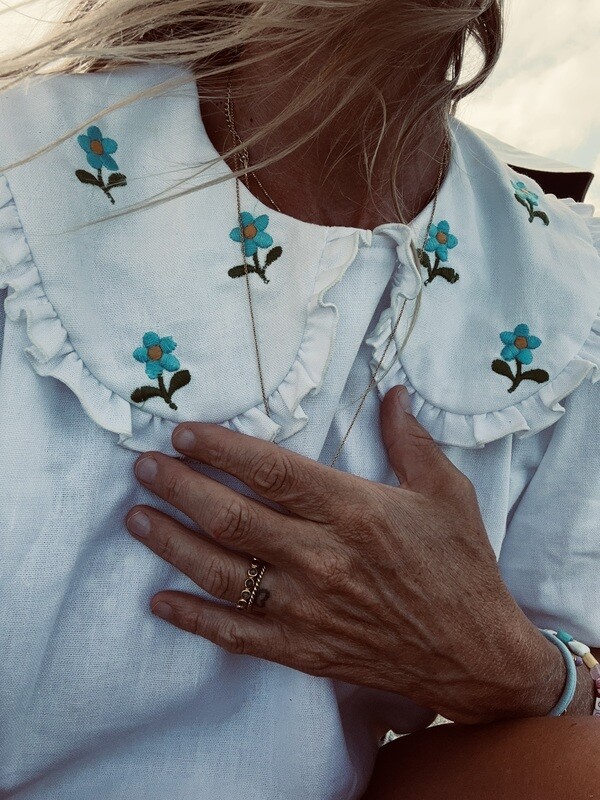 Gipsy Embrodery Shirt Flower