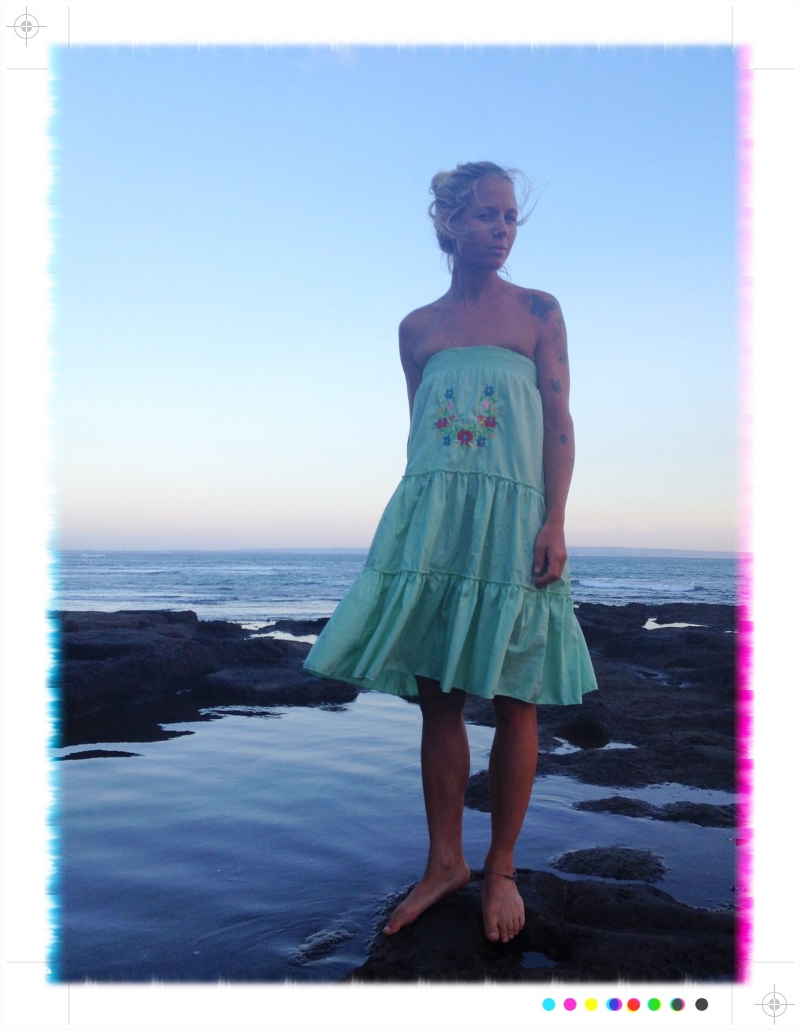 Dress Kudeta green *SALE*